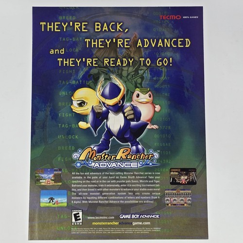 Monster rancher gameboy - monster,
