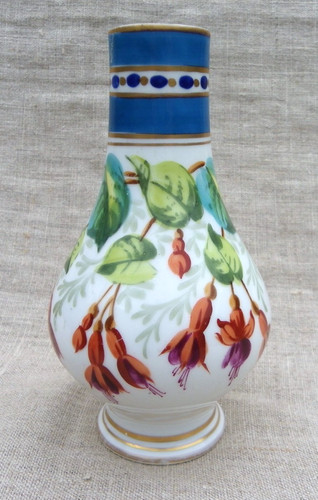 Vase porcelaine décor aux - en,