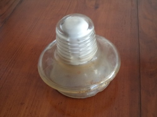 Antico isolatore vetro - antico,