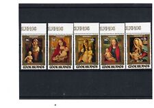 COOK 1984 - NATALE serie 5 valori nuovi MNH