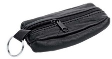 PORTACHIAVI PORTATELECOMANDO AUTO IN PELLE NERA