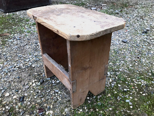 Antico piccolo sgabello - antico,