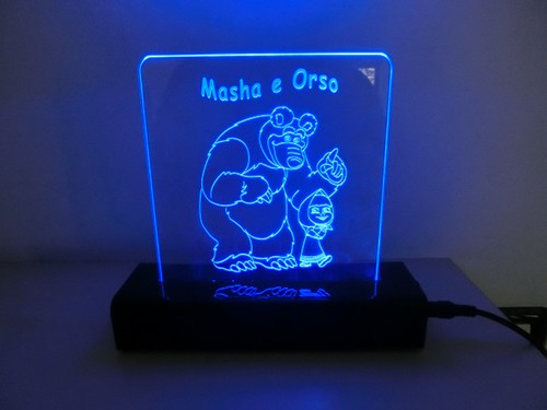 Lampada abatjour pexiglass - abatjour,
