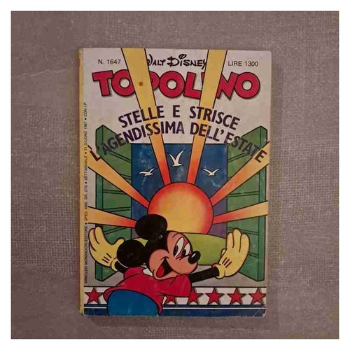 Topolino libretto 1647 - 1647, walt