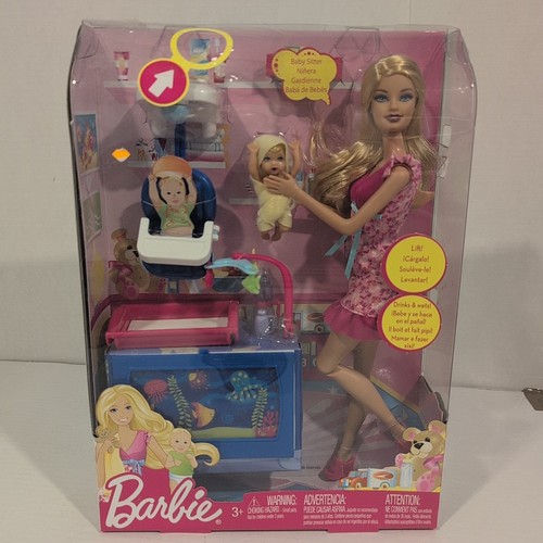 New box rare barbie can - box,