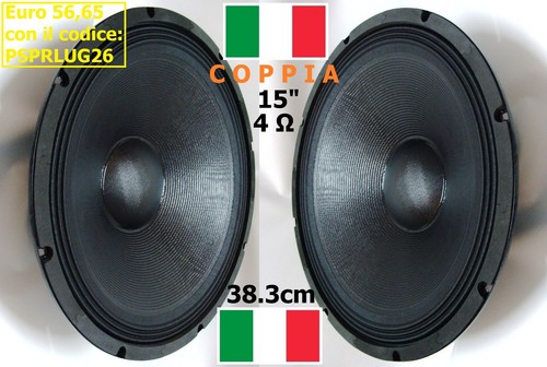 Coppia woofer sub - (2x400w), woofer/sub
