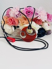 Collana Miss Sixty Pietra Bordeaux con cordino Lungo in Raso