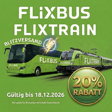 20% FlixBus & FlixTrain buono