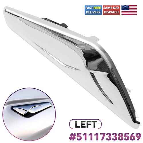 Left driver side fender - driver, chrome