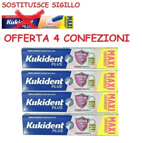 Kukident plus sapore - sapore, neutro