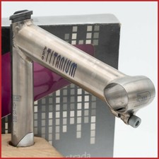 NOS 3TTT PRO STELO PIUMA TITANIO 130mm 1" POLLICE MORSETTO 25,8mm VINTAGE BICI STRADA 