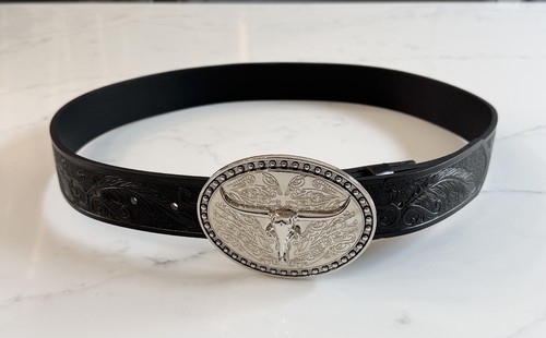 Cintura western cowboy pelle - western,