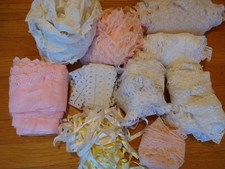 Bellissimo ricamo vintage in pizzo Guipute stile francese 10 disponibili