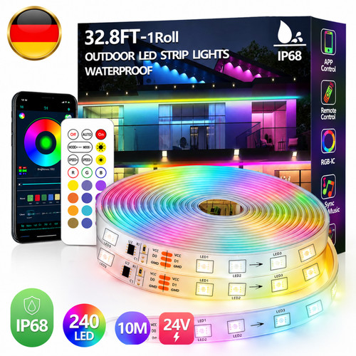 Bande luminose led rgb fascia - bande,