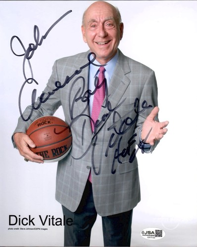 Foto colori 8x10 dick vitale - a,