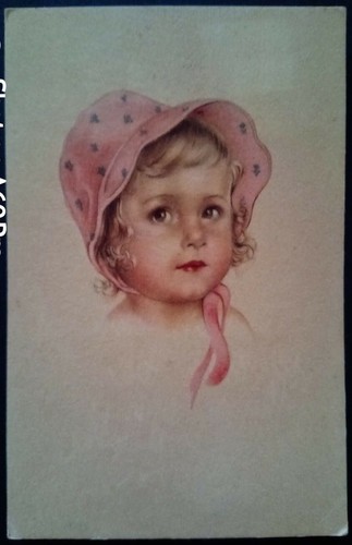 Volto bambina viaggiata - volto, di