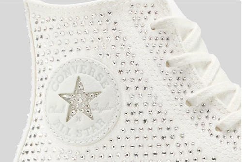 Converse swarovski crystals - x,