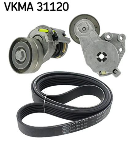 Kit cinghie poly skf vkma - poly-v,