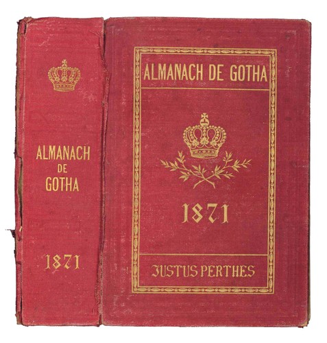 Almanach gotha 1871 - de, 1871.