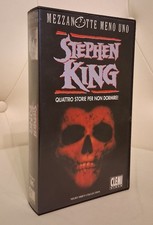 STEPHEN KING - MEZZANOTTE MENO UNO - CLEMI VIDEO VHS - 1988