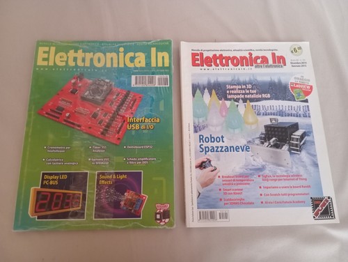 Elettronica coppia riviste - in,