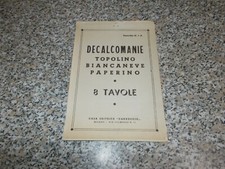 ALBUM DECALCOMANIE COMPLETO 8