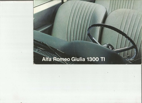 Alfa romeo giulia 1300 - giulia,