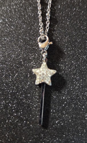 Collana acciaio bacchetta - acciaio,