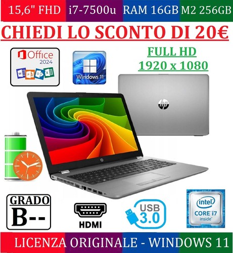 Notebook 250 6 - g6, fhd