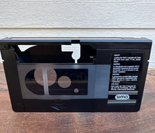 Adattatore nastro cassetta VHS-C Play Compact VHS-C in videoregistratore Sima modello SCA universale