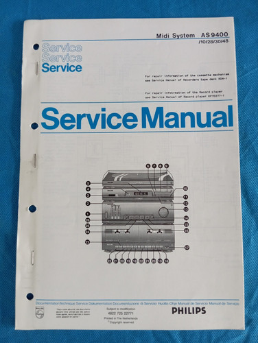 Philips as9400 midi system - philips,