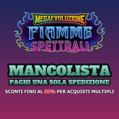Mancolista fiamme spettrali - spettrali,