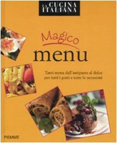 Libro magico menù tanti - libro,