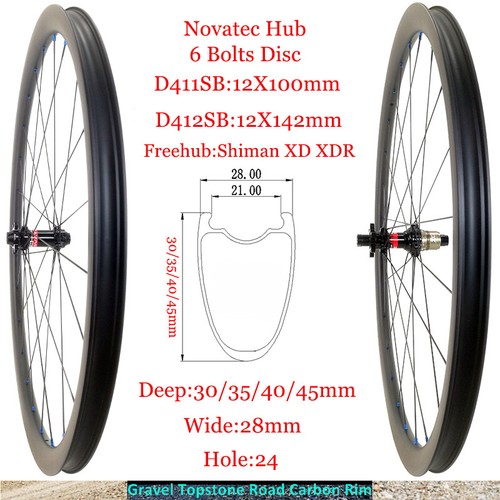 Set ruote bici ghiaia 700c - set,