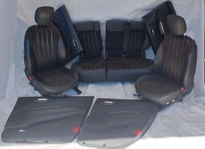 sedili lancia delta 844 + pannelli porta tappezzeria pelle nera  III 2008/ 2014