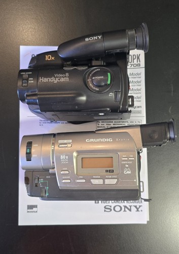 Sony ccd tr350e grundig lc - sony,