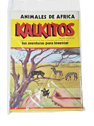 Adesivo vintage animales - vintage, "animales