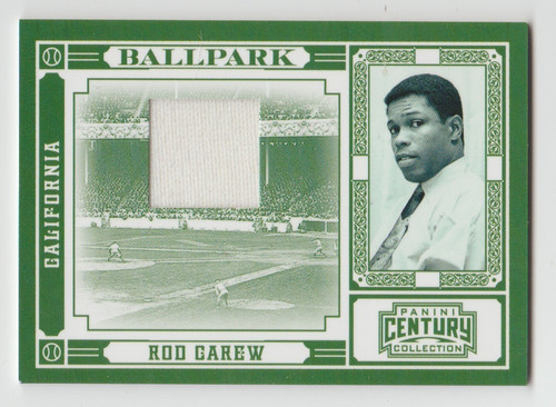 Rod carew 2010 panini century - 2010,