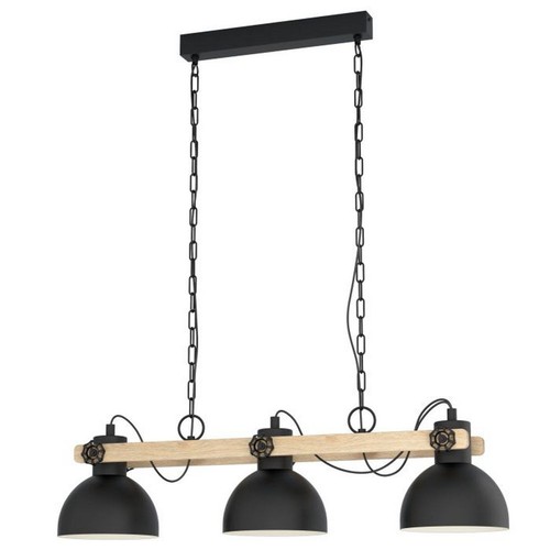 Lampada sospensione legno - sospensione,