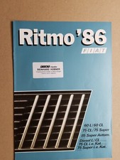 Fiat Ritmo 86 60 - 75 - 85 -