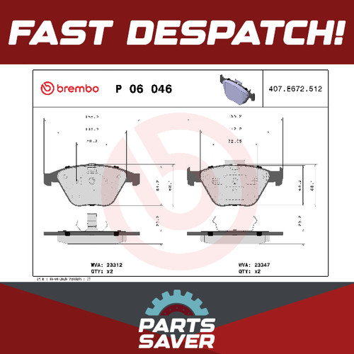 Set pastiglie freno - , a