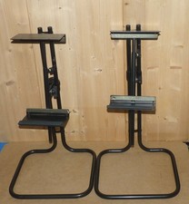 2 pezzi MAJA supporto per altoparlanti / supporto per casse - in nero