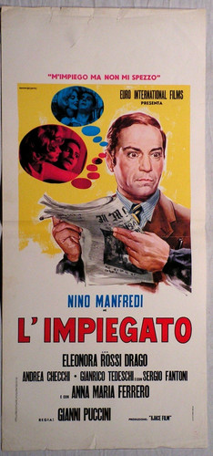 Locandina impiegato 1959 - locandina,