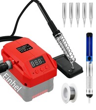 Saldatore a batteria per Einhell 18 V, supporto per saldatore Work per (C0t)