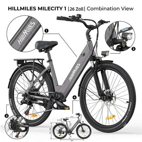 Bicicletta elettrica 7 - elettrica, a