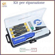 Kit saldatura stagno per saldatore a batteria set cacciaviti treccia dissaldante