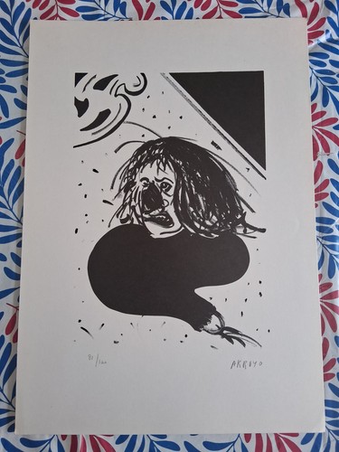 Eduardo arroyo litografia - eduardo,