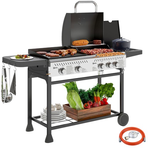 Barbecue gas con - a,