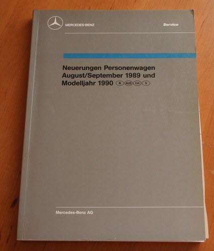 Manuale officina mercedes - mercedes, w