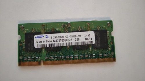 512mb samsung ddr2 ram - 512mb,